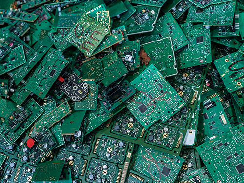 This image shows a pile of computer cards